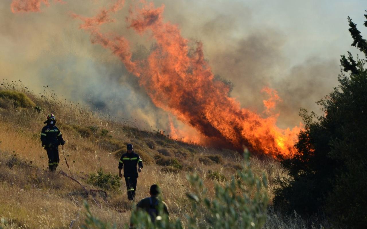 Χαμηλός ο κίνδυνος εκδήλωσης πυρκαγιάς σε όλη τη χώρα την Τετάρτη