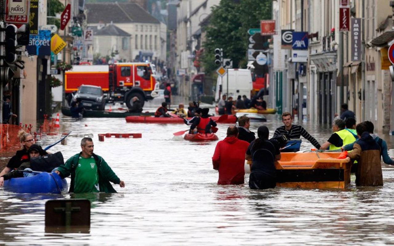 Γαλλία πλημμύρες