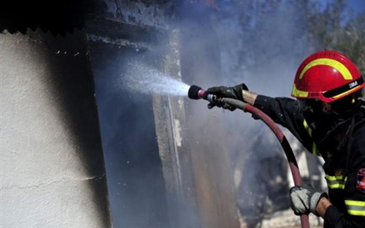 Στις φλόγες παραδόθηκε τυροκομείο στους Ποταμούς Ρεθύμνου