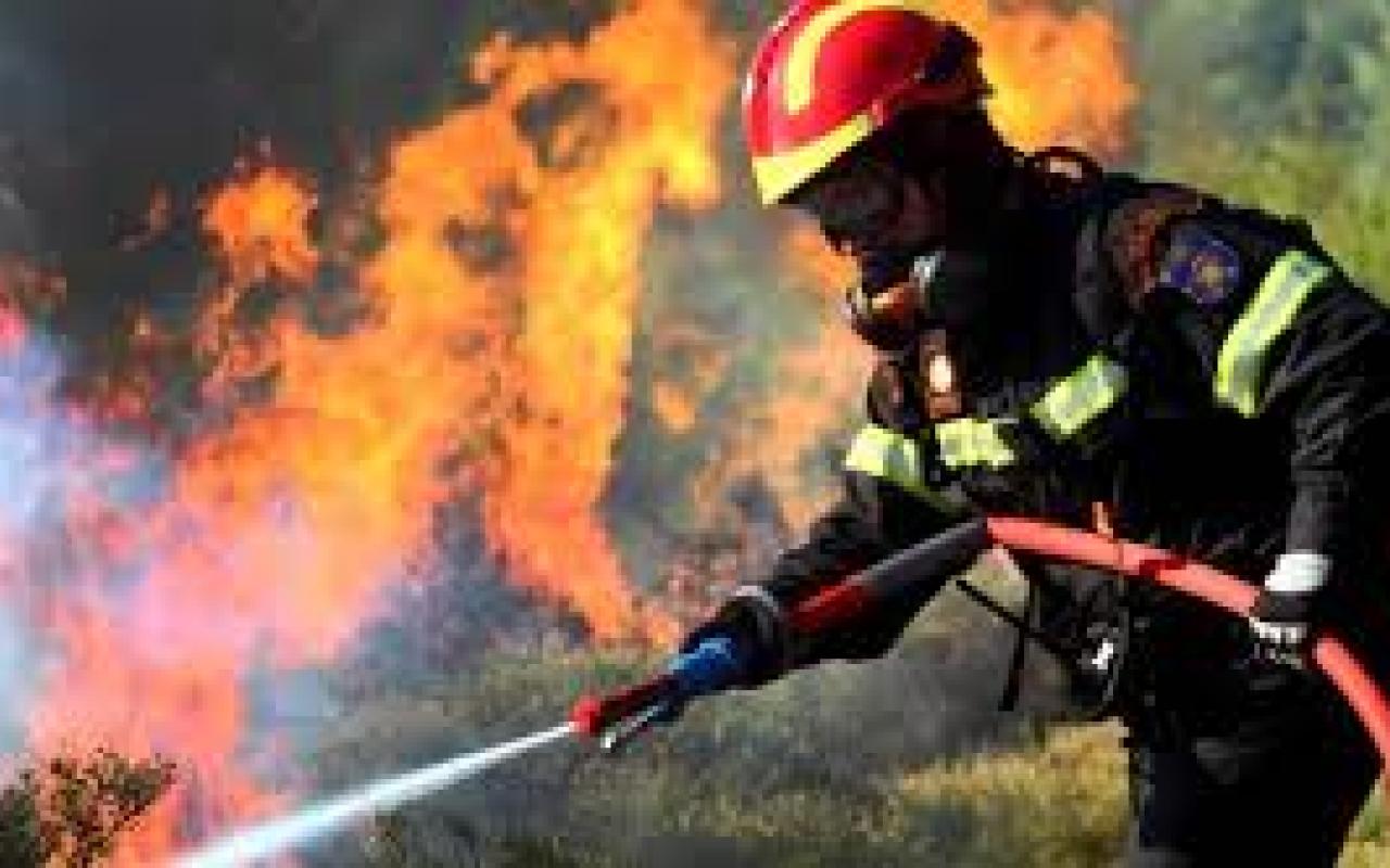 80 στρέμματα γής κάηκαν στην Αγία Φωτεινή Αμαρίου