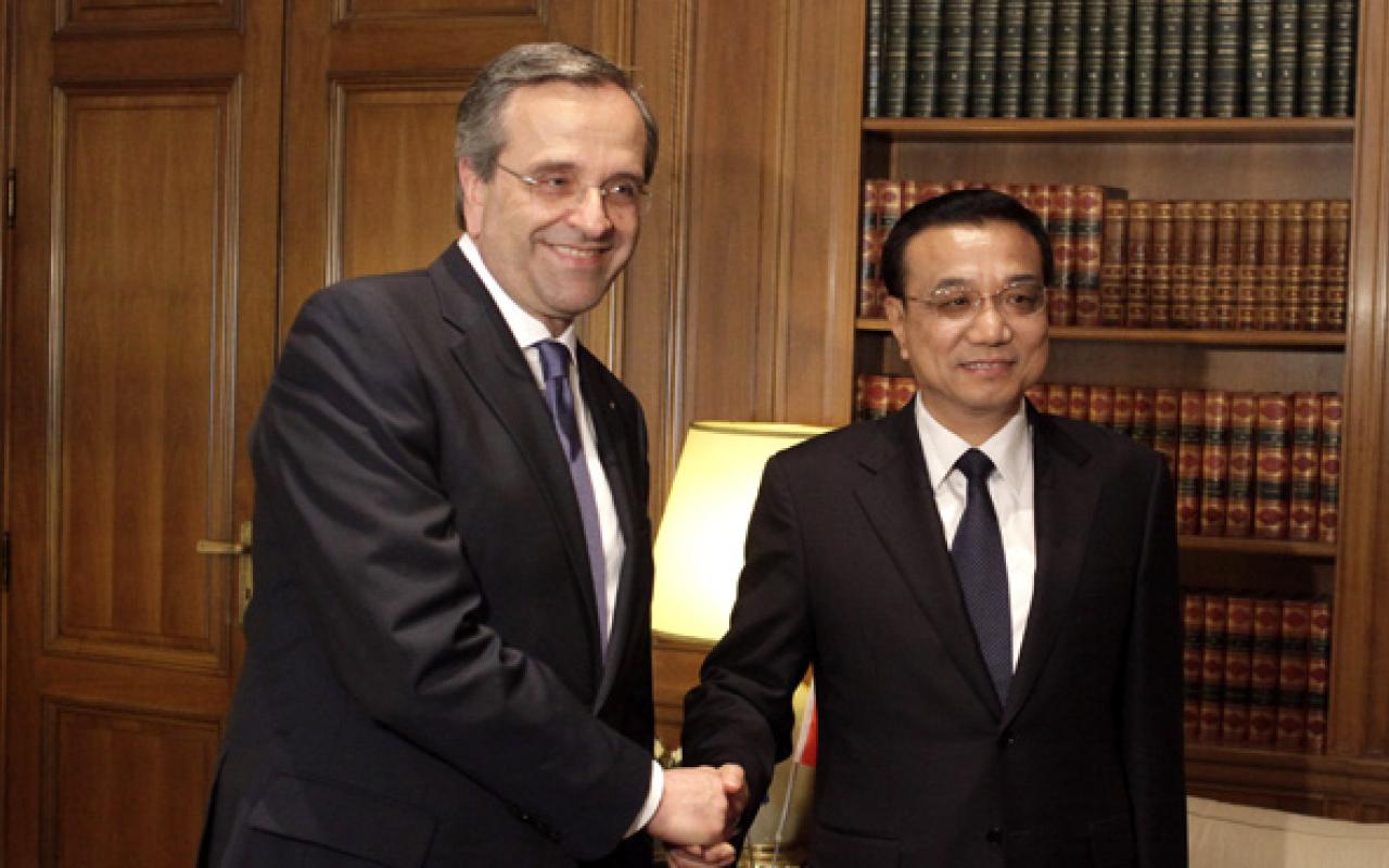 Με τον Κινέζο ομόλογό του συναντάται αύριο ο πρωθυπουργός Α. Σαμαράς