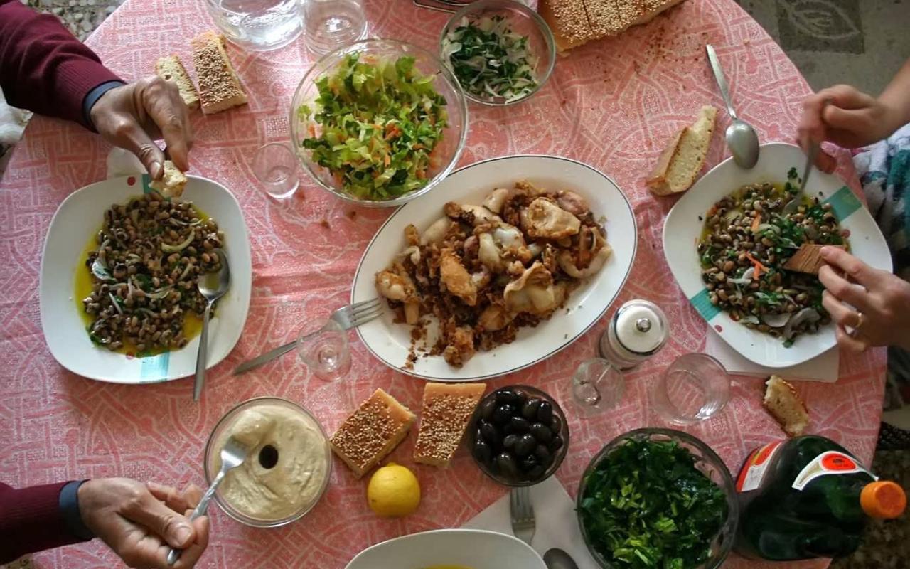 Αγορές της τελευταίας στιγμής για το σαρακοστιανό τραπέζι  από τους Ηρακλειώτες 