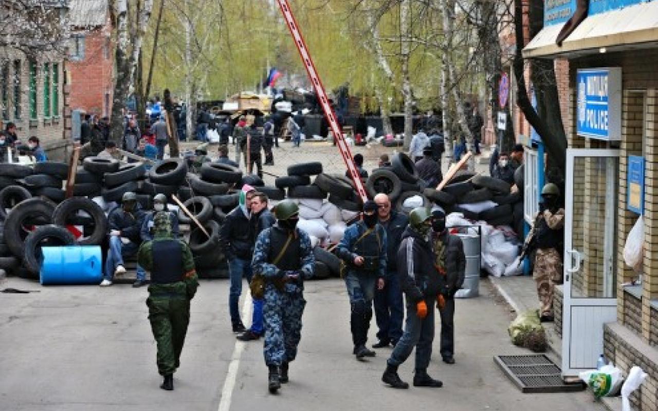 Σειρά εκρήξεων αναστάτωσαν το Σλαβιάνσκ