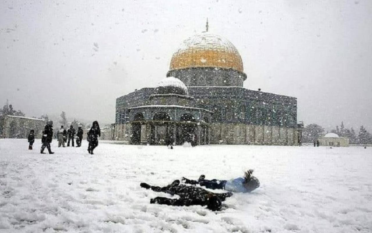 Χιόνια σην Ιερουσαλήμ