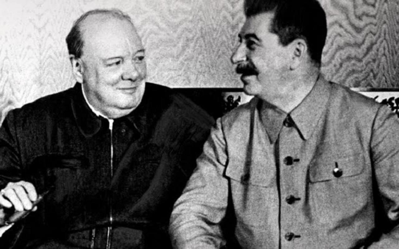 Τσόρτσιλ και Στάλιν