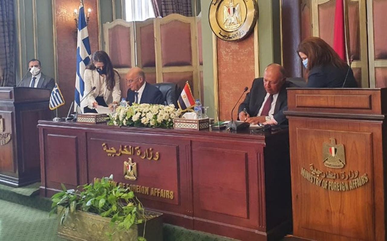 Συμφωνία Ελλάδας-Αιγύπτου-ΑΟΖ