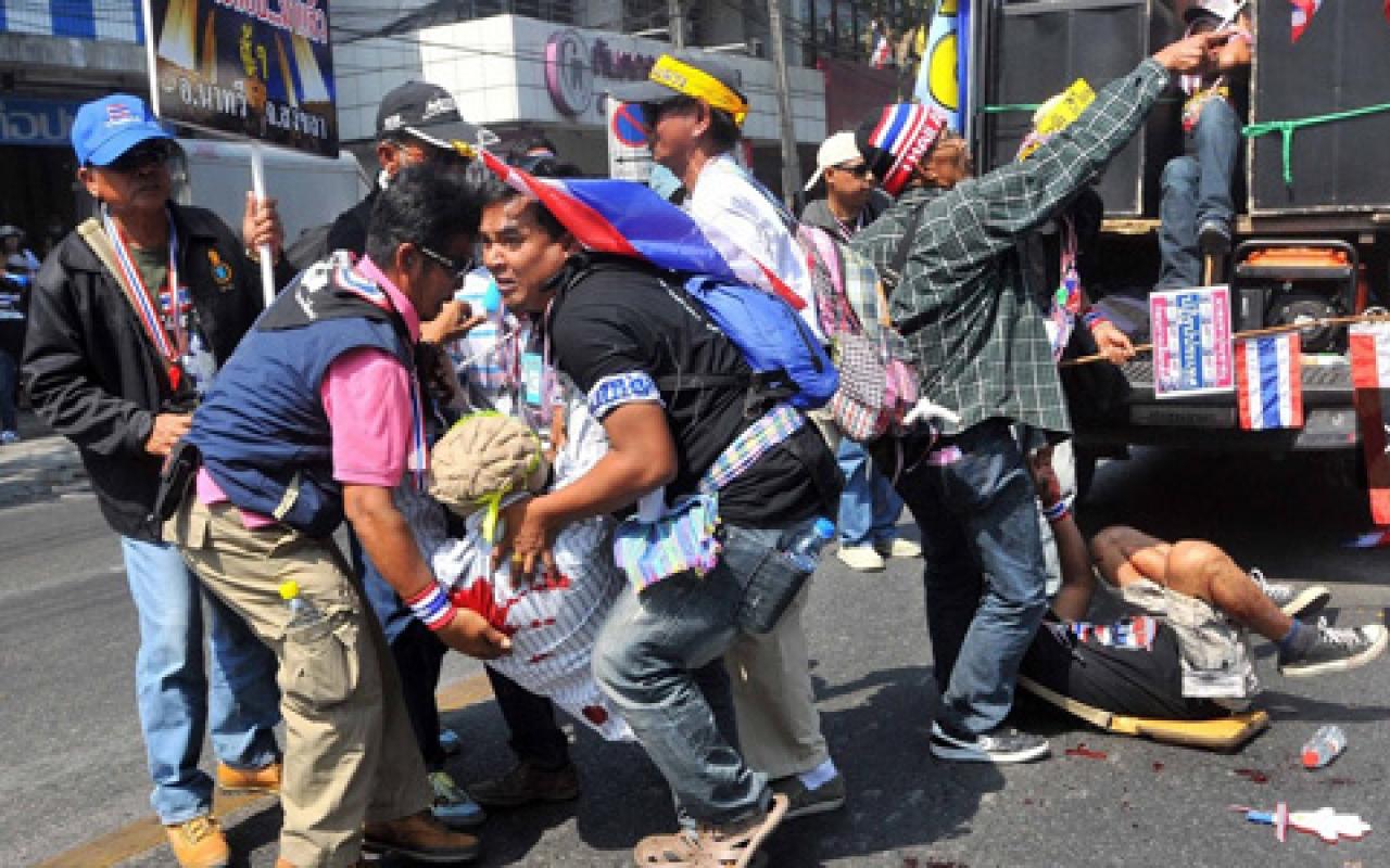 Ταϊλάνδη: Δύο νεκροί και 41 τραυματίες από επίθεση ενόπλων σε διαδήλωση