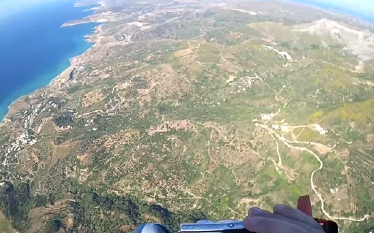 Το απολαυστικό ταξίδι πάνω από την Κρήτη συνεχίζεται (βίντεο)
