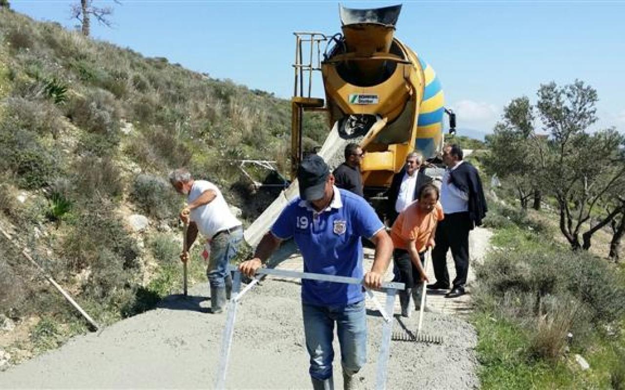 Αποκατάσταση Αγροτικών Δρόμων από το Δήμο Ηρακλείου 