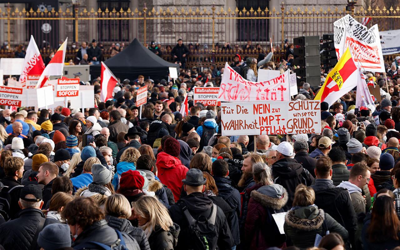 Διαδήλωση στη Βιέννη