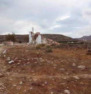 Κατέρρευσε το εκκλησάκι από τον σεισμό