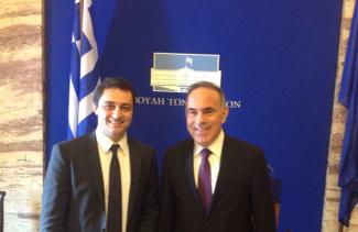 Με τον Υπουργό Παιδείας συναντήθηκε ο Μάξιμος Σενετάκης