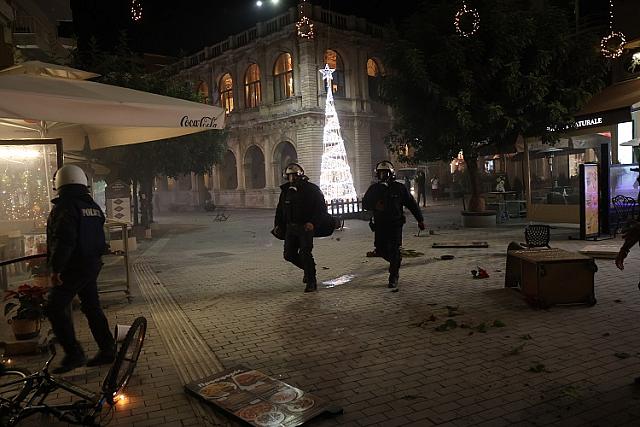ηράκλειο επεισόδια γρηγορόπουλος