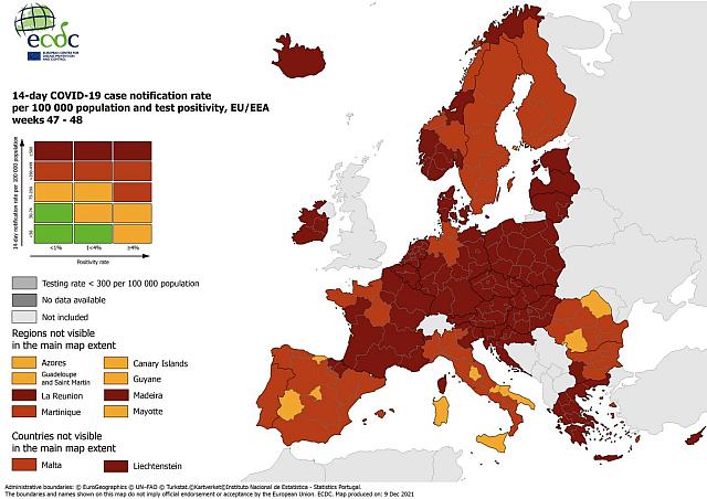 Η Ελλάδα έχει χειρότερη επιδημιολογική εικόνα