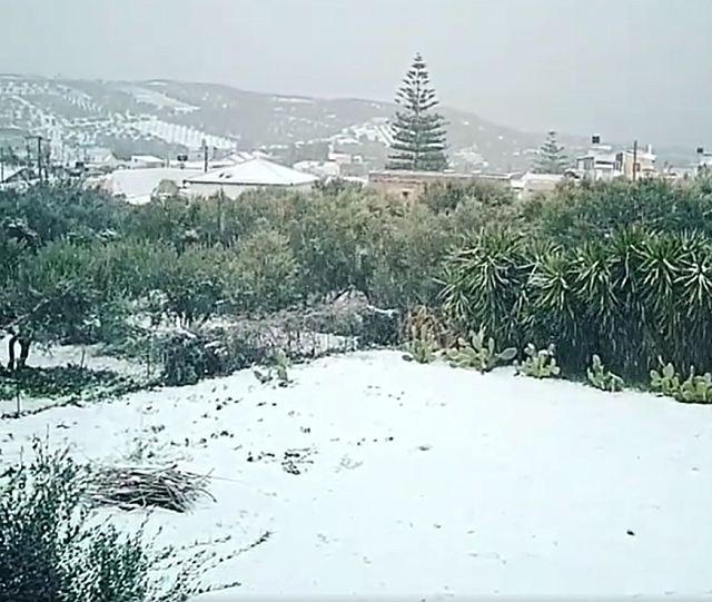 Χιόνια στους Κουνάβους