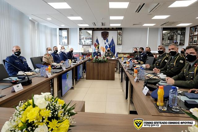 Επίσημη Επίσκεψη Αρχηγού Ενόπλων Δυνάμεων του Βασιλείου της Σαουδικής Αραβίας στην Κύπρο