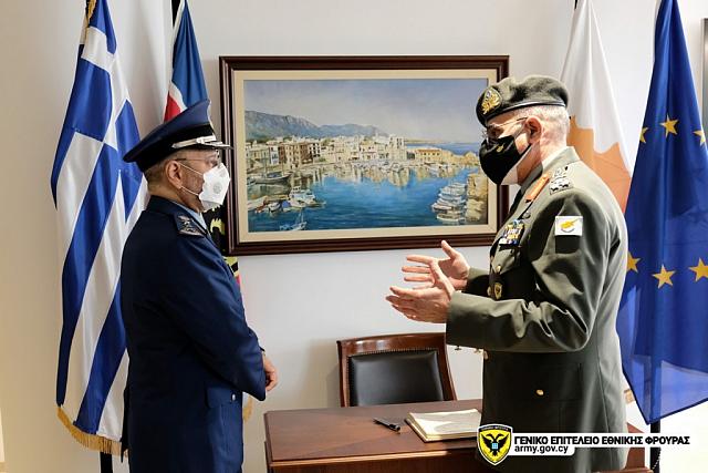 Επίσημη Επίσκεψη Αρχηγού Ενόπλων Δυνάμεων του Βασιλείου της Σαουδικής Αραβίας στην Κύπρο