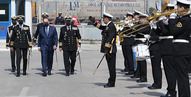 Τελετή παράδοσης – παραλαβής των καθηκόντων του νέου Αρχηγού του Λιμενικού Σώματος – Ελληνικής Ακτοφυλακής Αντιναυάρχου Λ.Σ. Γεώργιου Αλεξανδράκη