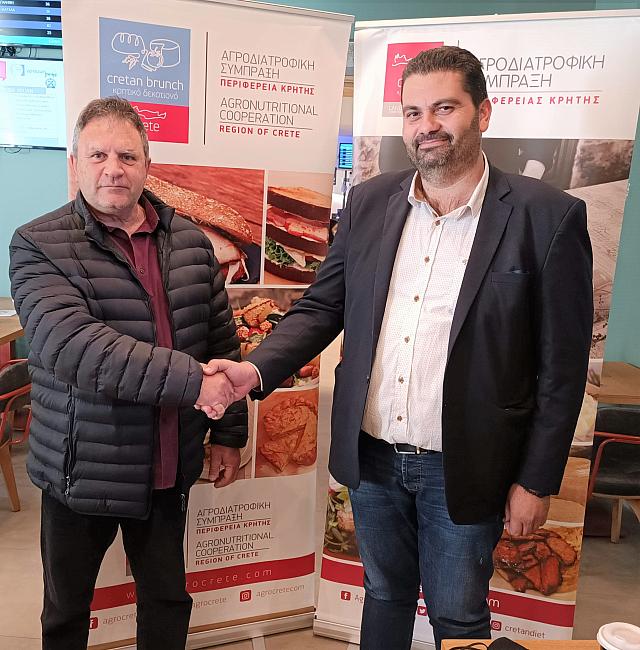 Τα σήματα της Αγροδιατροφικής Σύμπραξης της Περιφέρειας Κρήτης κατέκτησαν τα κτελ 