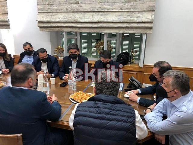 συσκεψη με Γεωργαντά