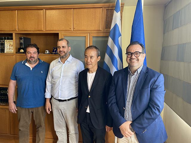 Οι θεσμικοί φορείς υποδέχτηκαν τον Πρόεδρο του Ιδρύματος Διεθνών Σχέσεων και Συνεργασίας