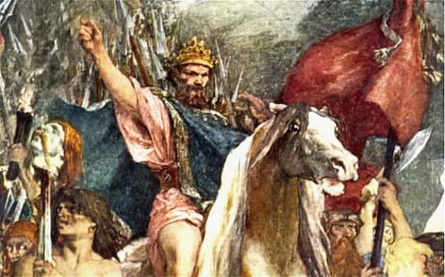 Ο ηγέτης των Ούννων Αττίλας