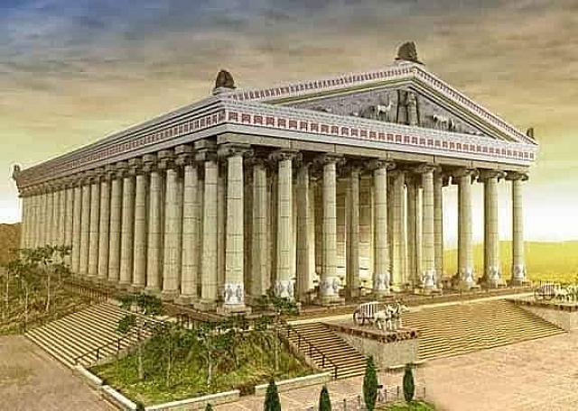 Ο ναός της Αρτέμιδος στην Έφεσο, ένα από τα 7 θαύματα του κόσμου, καταστράφηκε σαν σήμερα από εμπρησμό το 356 π. Χ.