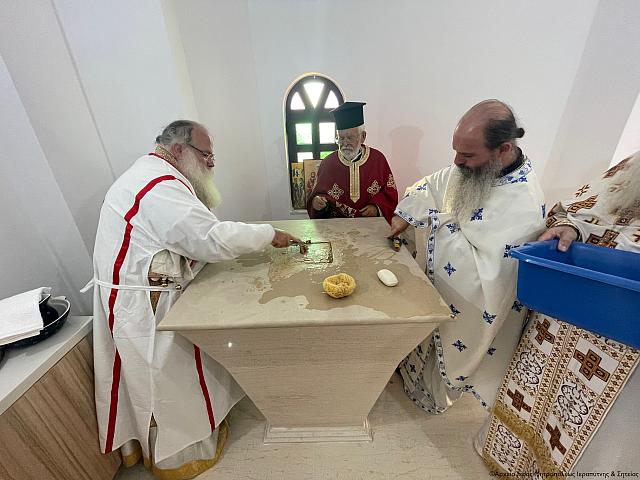 αγια τριαδα εγκαινια καλαμαυκα