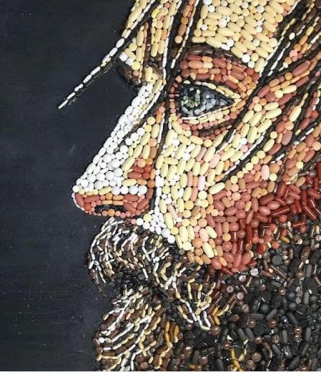 ψηφιδωτα με χάπια