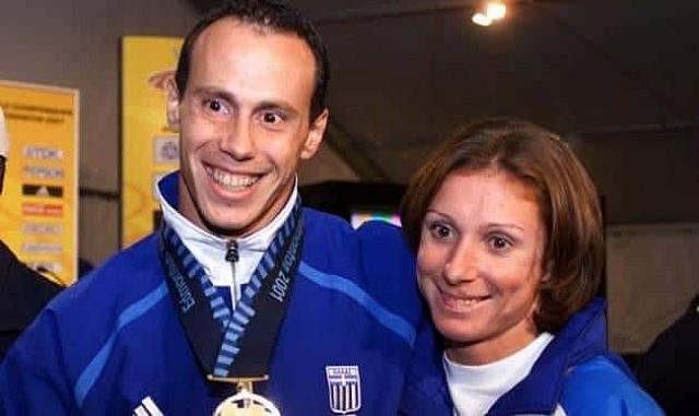 Ο Κώστας Κεντέρης και η Κατερίνα Θάνου