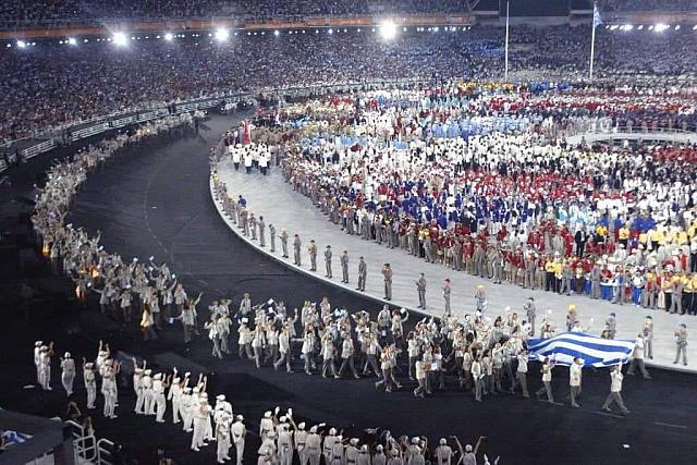 Τελετή έναρξης των Ολυμπιακών Αγώνων του 2004 στην Αθήνα, σαν σήμερα