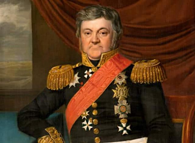 Ο Λογγίνος Χέυδεν, Ολλανδικής καταγωγής, ναύαρχος του ρωσικού ναυτικού και διοικητής του συμμαχικού στόλου στη ναυμαχία του Ναβαρίνου το 1927 εναντίον των Οθωμανών