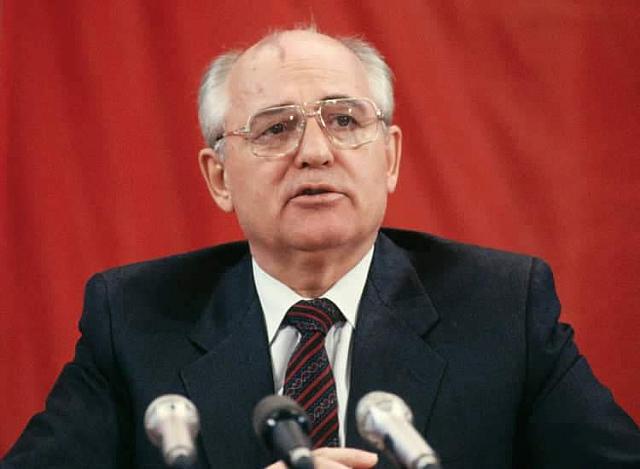 Ο Μιχαήλ Γκορμπατσόφ