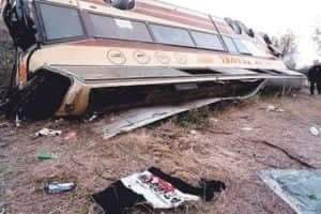 Το μοιραίο πούλμαν στο δυστύχημα των Τεμπών, σαν σήμερα το 1999