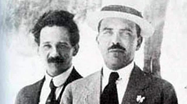 Οι Δημήτριος Γληνός και Αθανάσιος Δελμούζος