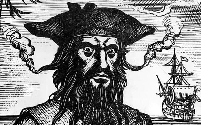 Ο Άγγλος πειρατής Έντουαρντ Τιτς γνωστός ως Μαυρογένης