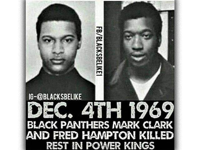 Οι Φρεντ Χάμπτον και Μαρκ Κλαρκ