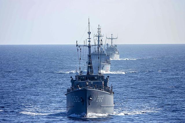 Πολυεθνική άσκηση ανοιχτά του Βόρειου Κρητικού Πελάγους