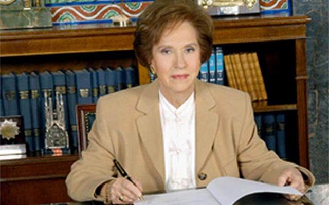 Η Άννα Μπενάκη-Ψαρούδα