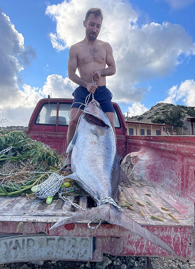 Ψάρι-τέρας 60 κιλών πιάστηκε στην Γαύδο