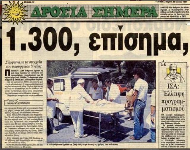 καυσωνας 1987