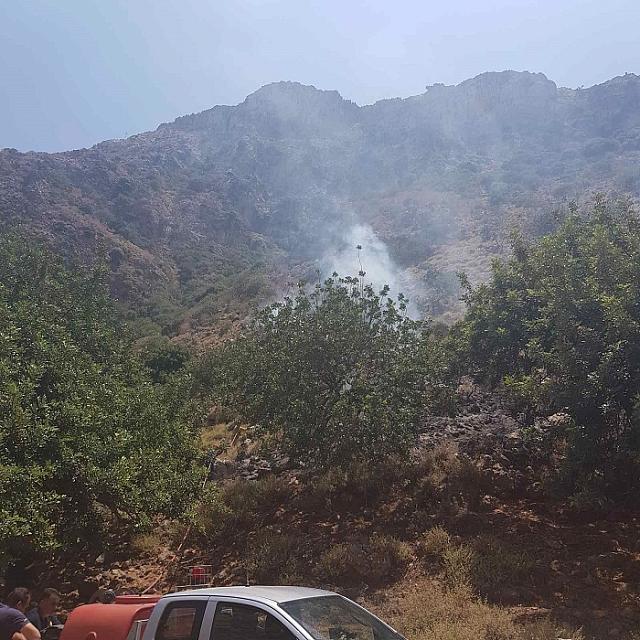 φωτιά φαράγγι αλμυρού