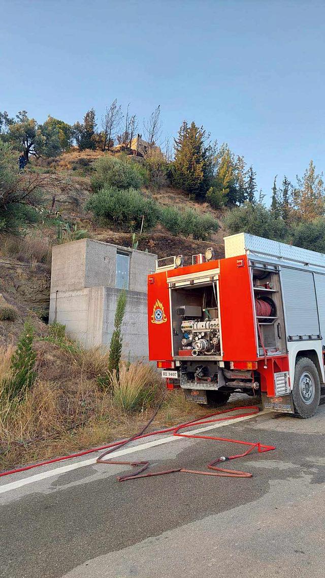 Μεγάλη κινητοποίηση της Πυροσβεστικής για φωτιά