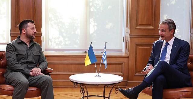 Μητσοτάκης - Ζελένσκι