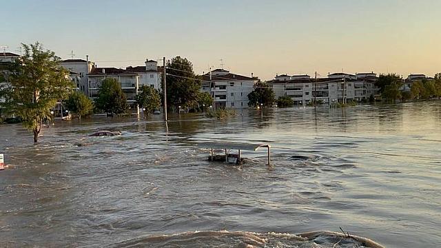 πλημμύρα Θεσσαλία
