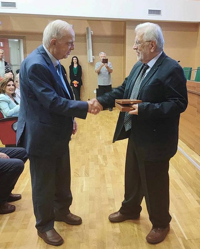 Βράβευση Στέφανου Τραχανά