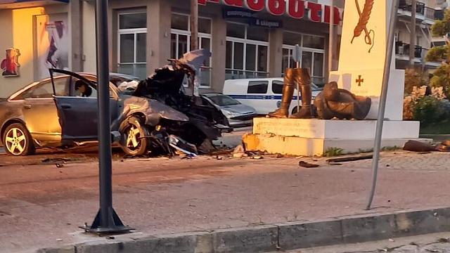 τροχαιο στη Φλωρινα