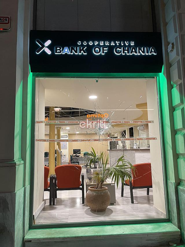 Καταστροφές στο κέντρο του Ηρακλείου