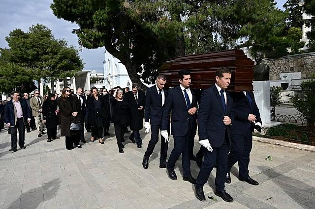 κηδεία Αιμιλίας Γερουλάνου