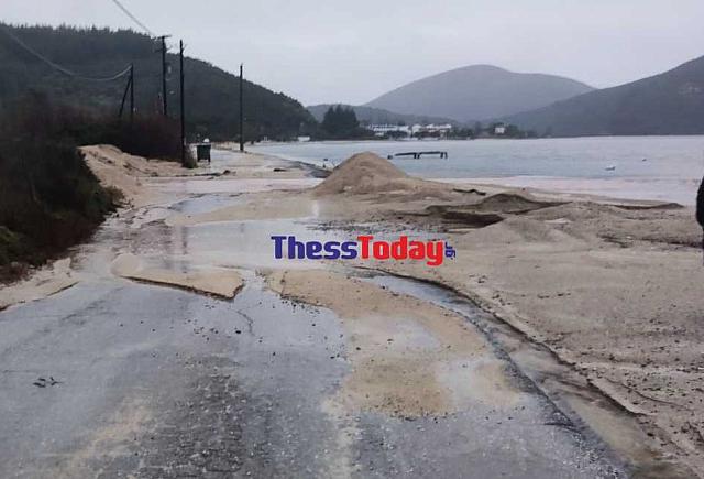 Χαλκιδική κακοκαιρία